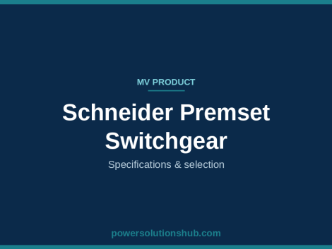 Schneider Premset Switchgear