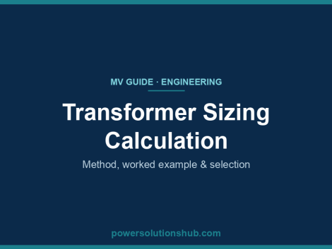 Transformer Sizing Calculation