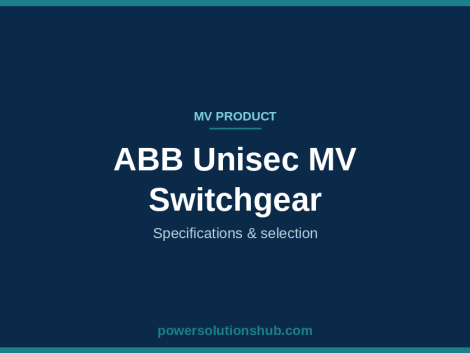 ABB Unisec MV Switchgear